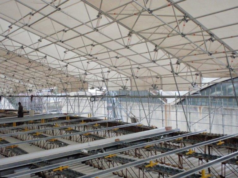 Montaggio e noleggio ponteggi per aree industriali, capannoni e aziende. Cantiere 10-04
