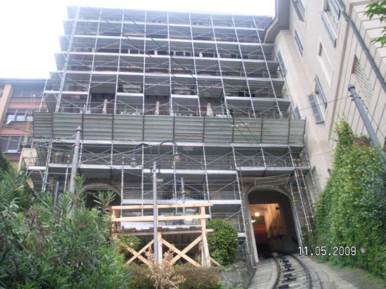 Montaggio e noleggio ponteggi per impieghi speciali, strutture complesse. Cantiere 03-02